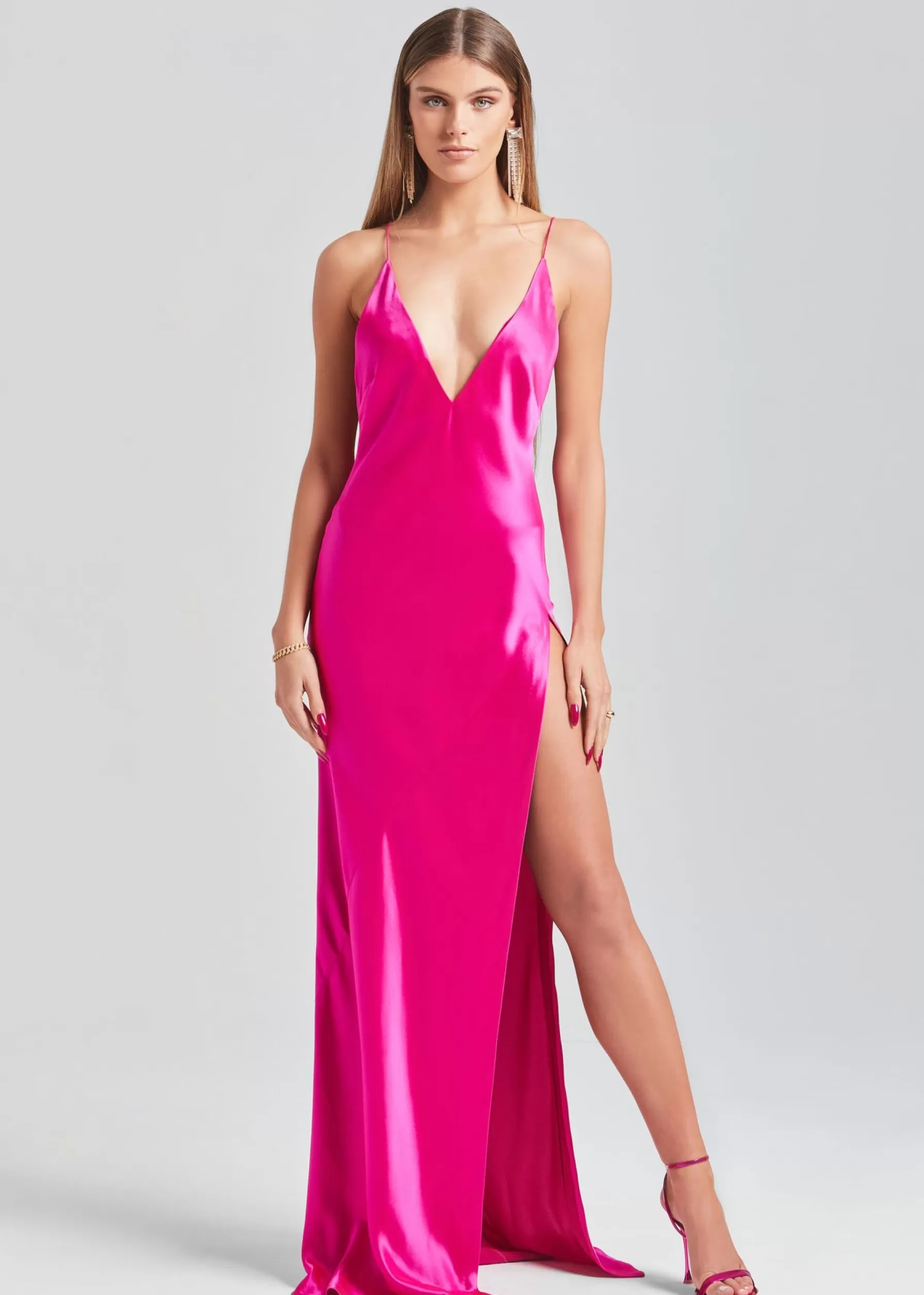 Retrofete Paloma Dress Neon Pink Best