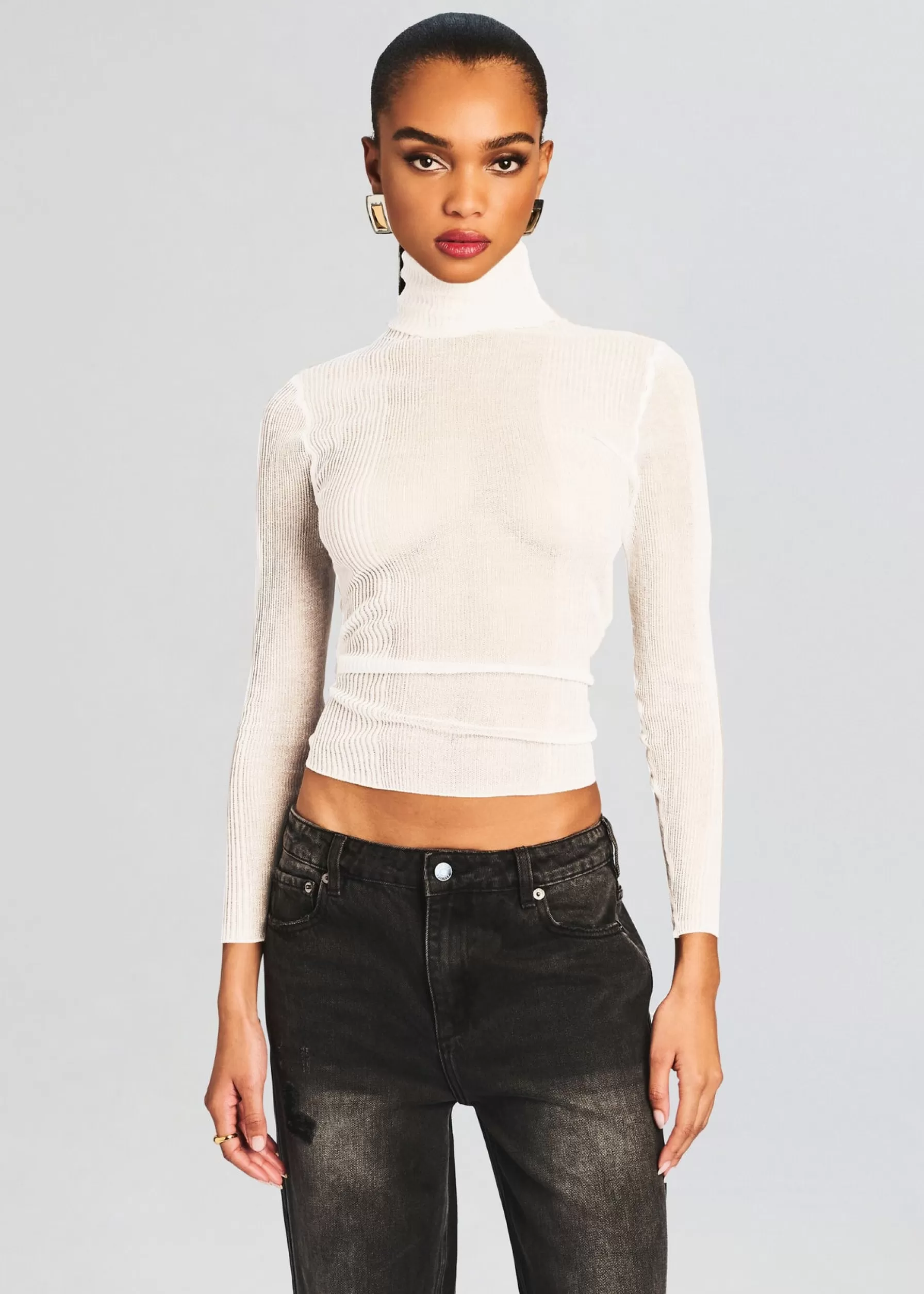 Retrofete Piper Sweater White Clearance