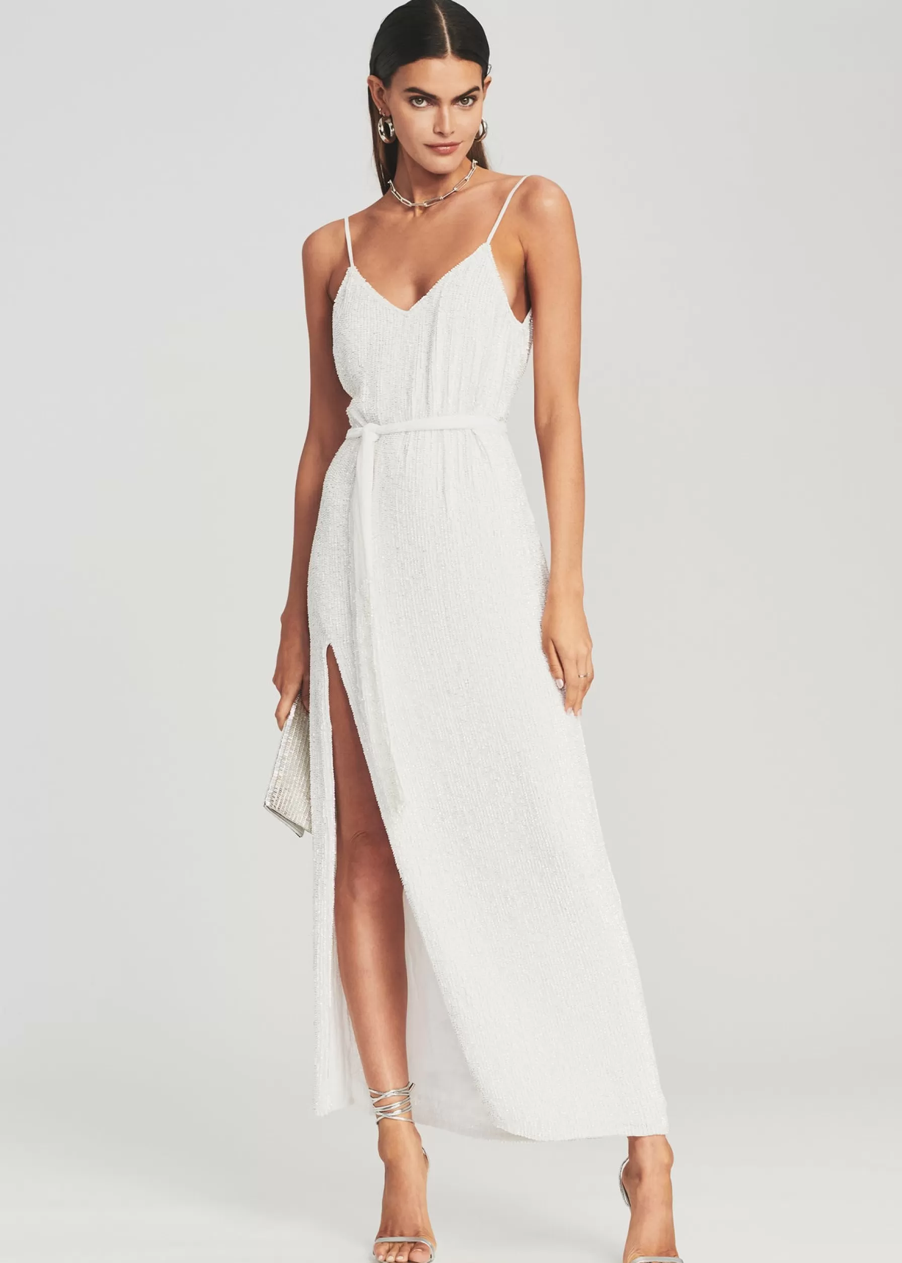 Retrofete Rebecca Dress Moonglow White Cheap