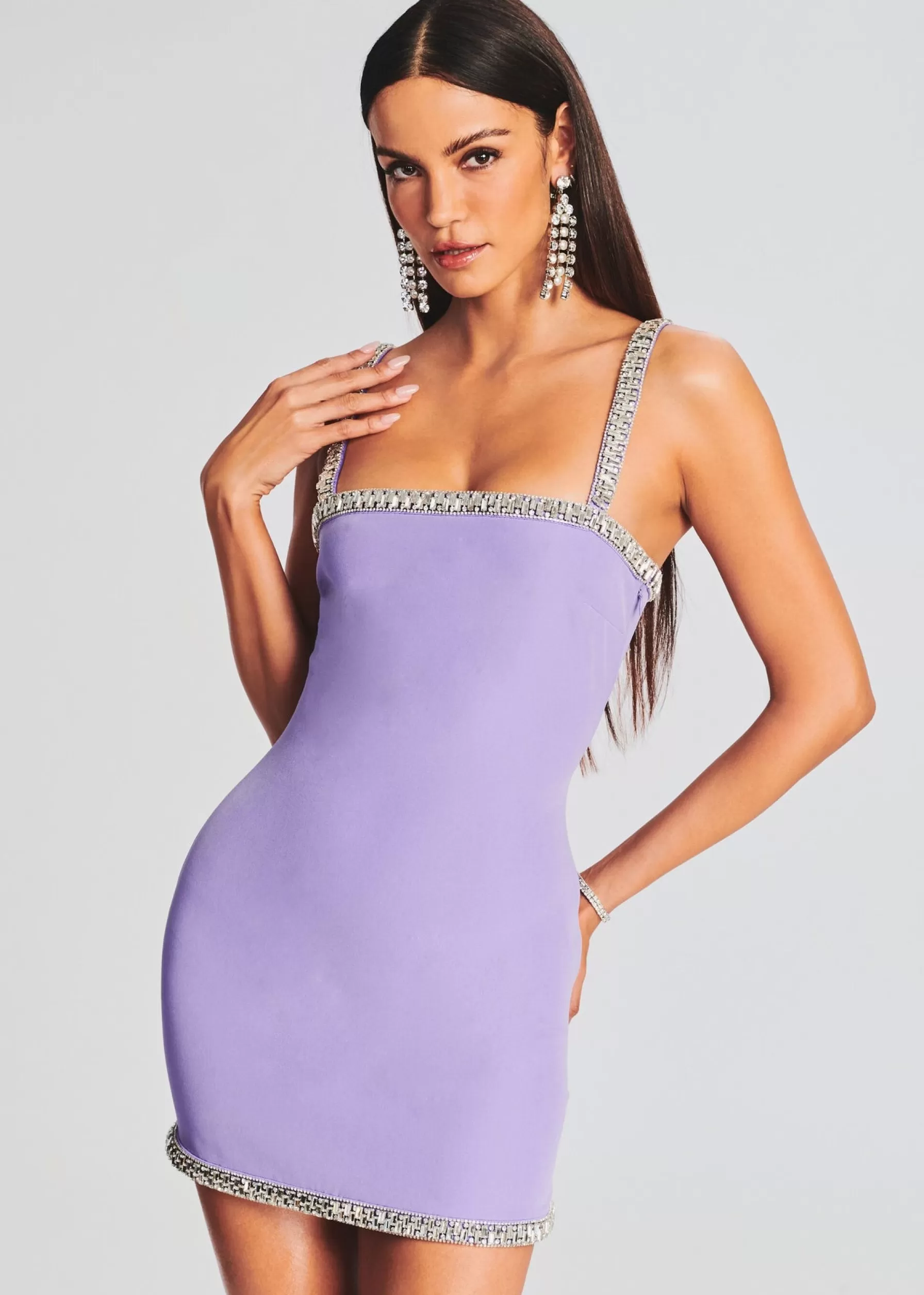 Retrofete Regina Dress Dusty Lilac New