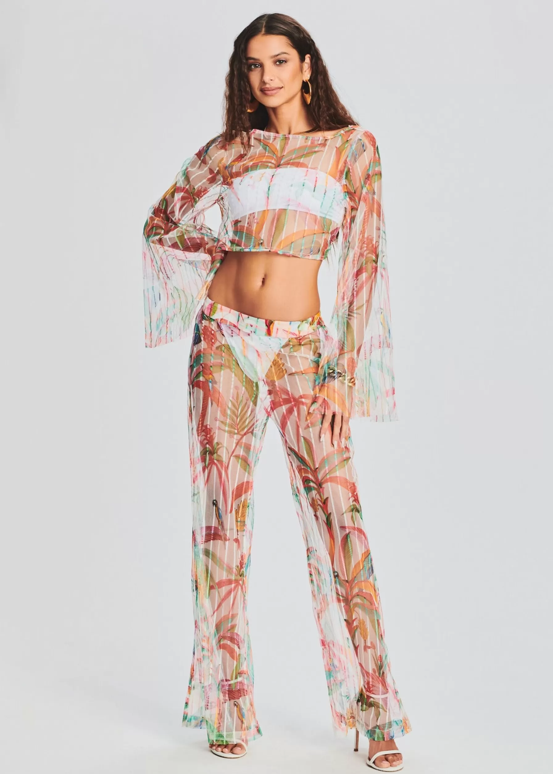 Retrofete Rio Pants Multicolored Tropical Sale