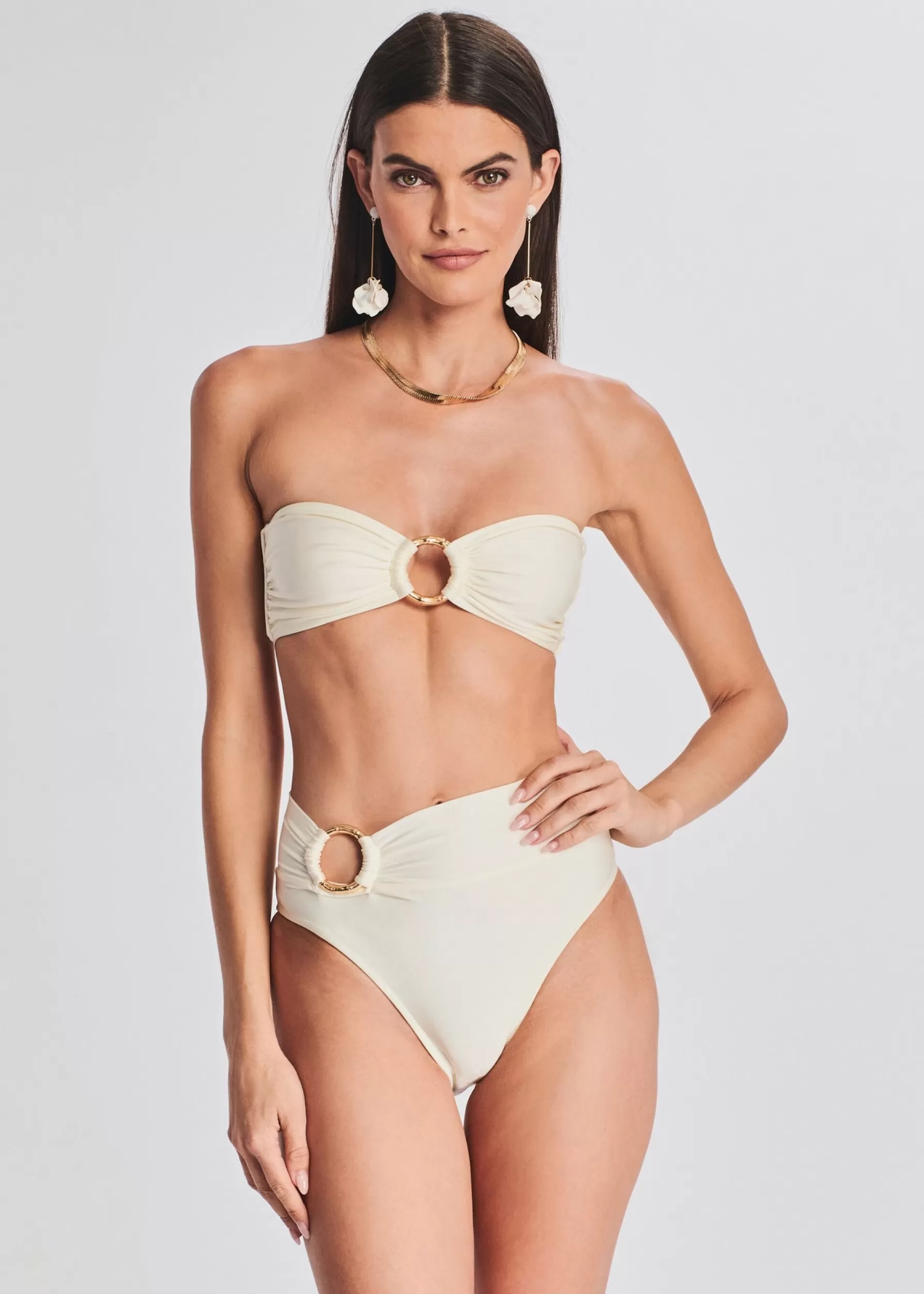 Retrofete Rodi Bikini Top Cream Online