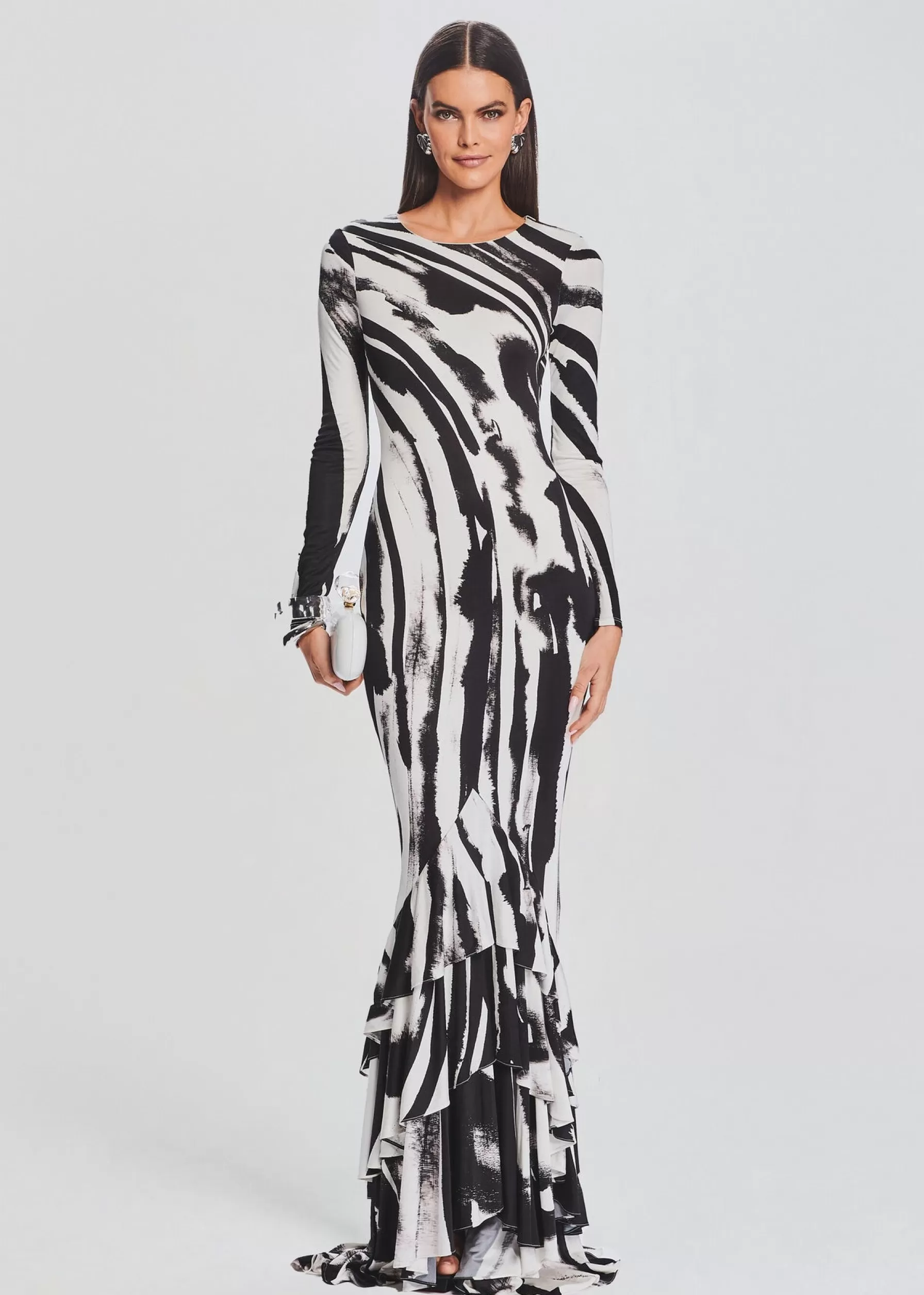 Retrofete Sara Dress Zebra Ink Cheap