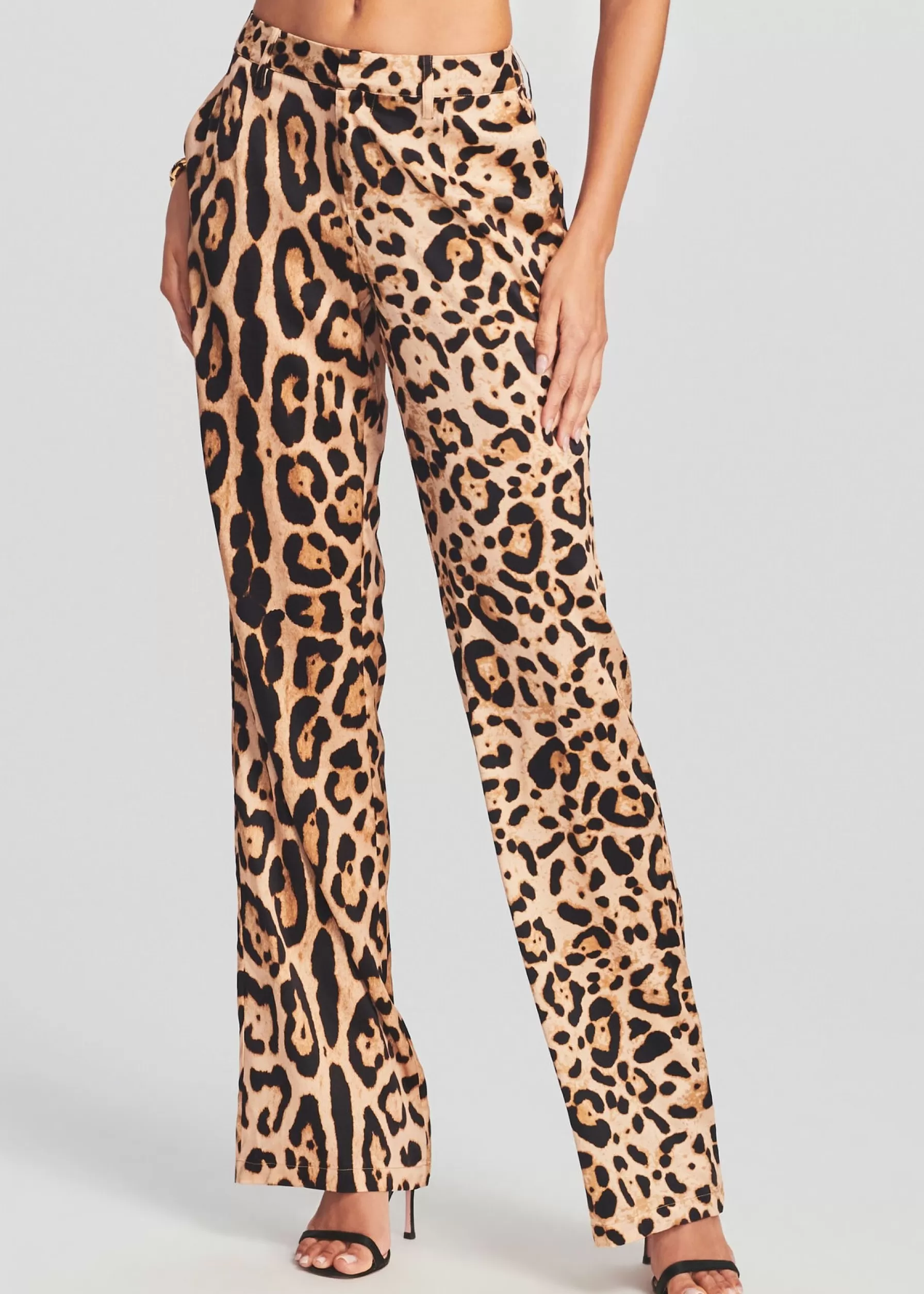 Retrofete Suki Silk Pant Leopard Combo Shop