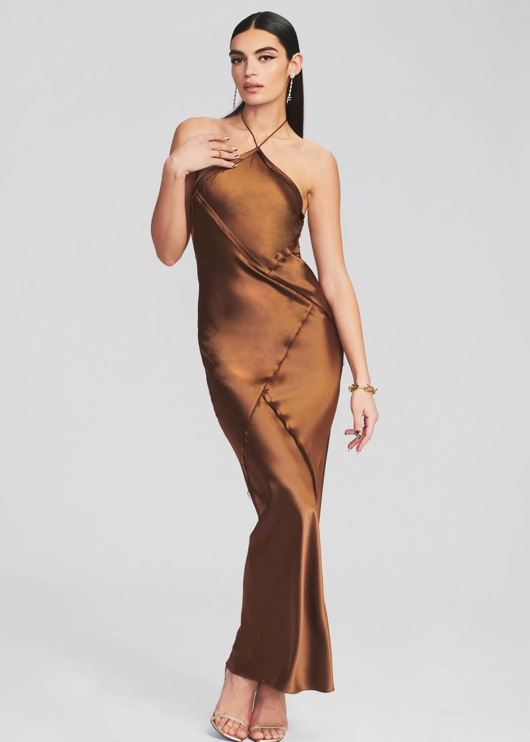 Retrofete Sylvia Dress Cognac Store