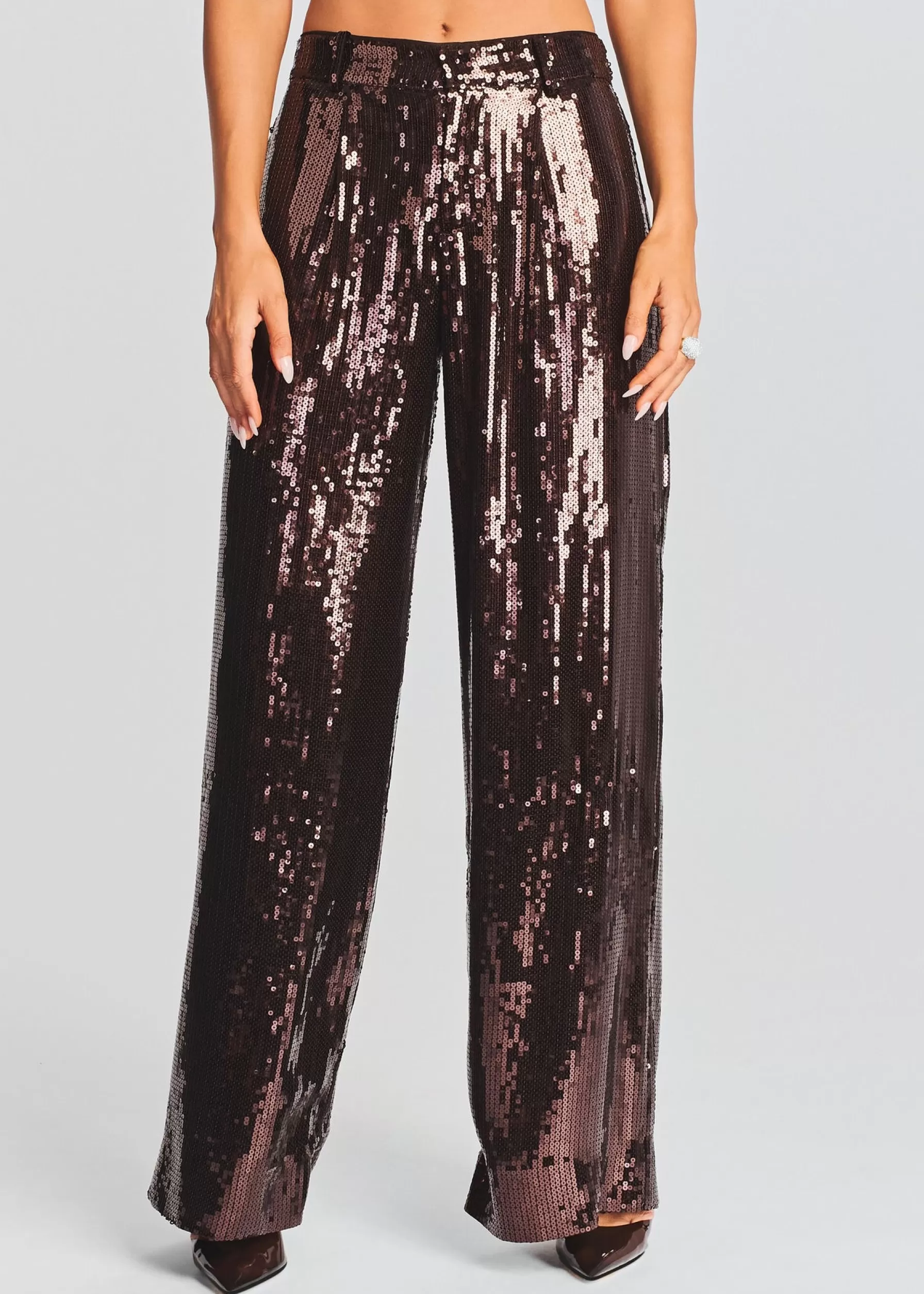 Retrofete Trinity Sequin Pant Dark Chocolate Store