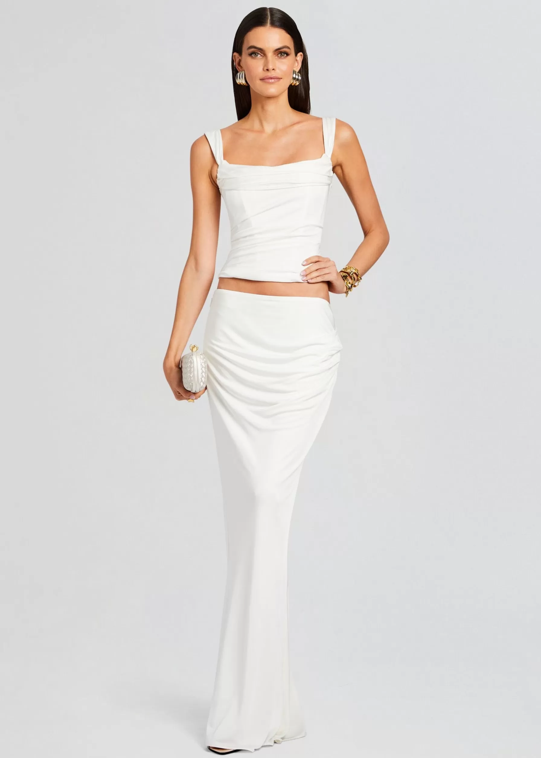 Retrofete Vivienne Skirt White Store