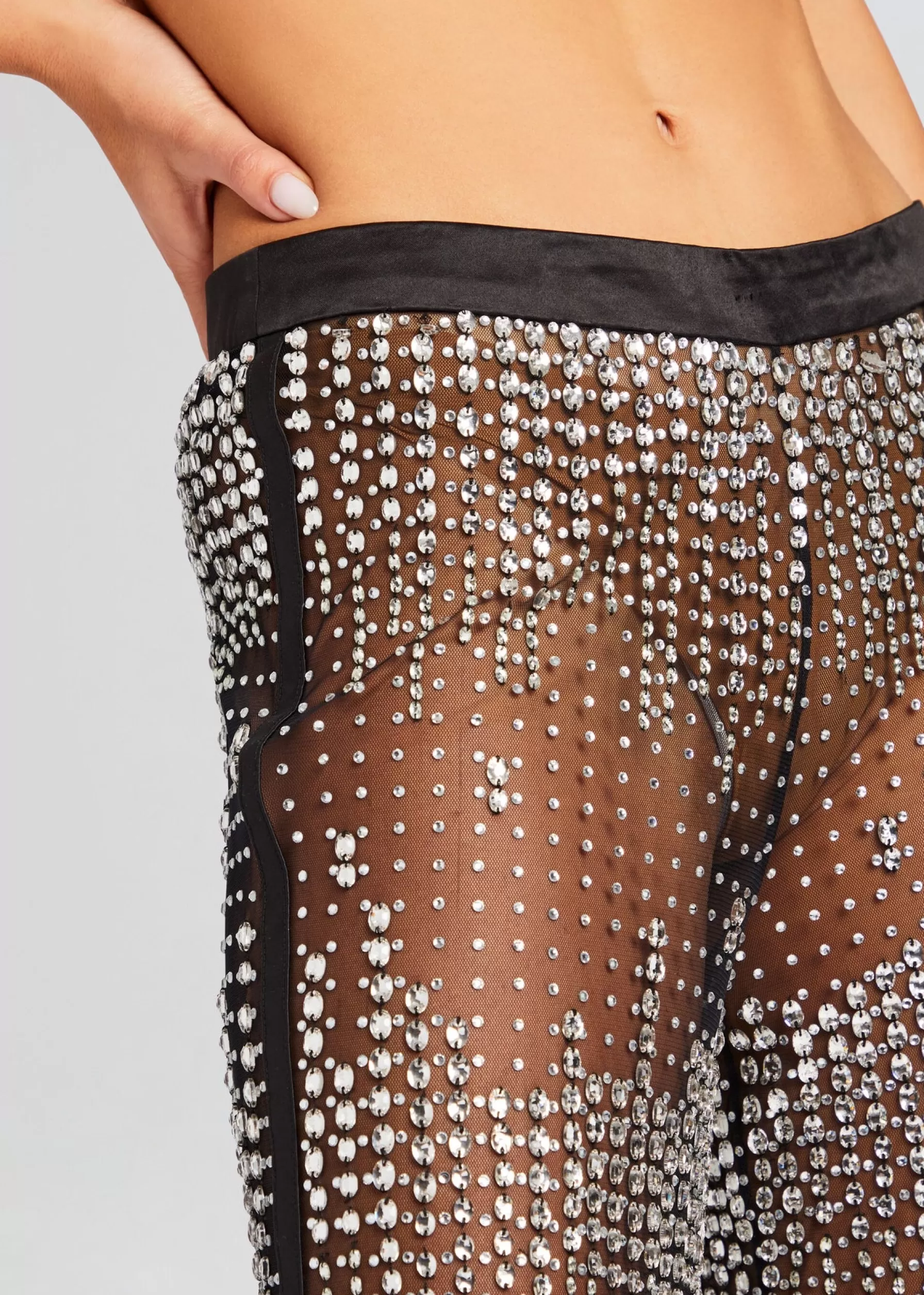 Retrofete Vondra Sequin Pant Black/Silver Discount