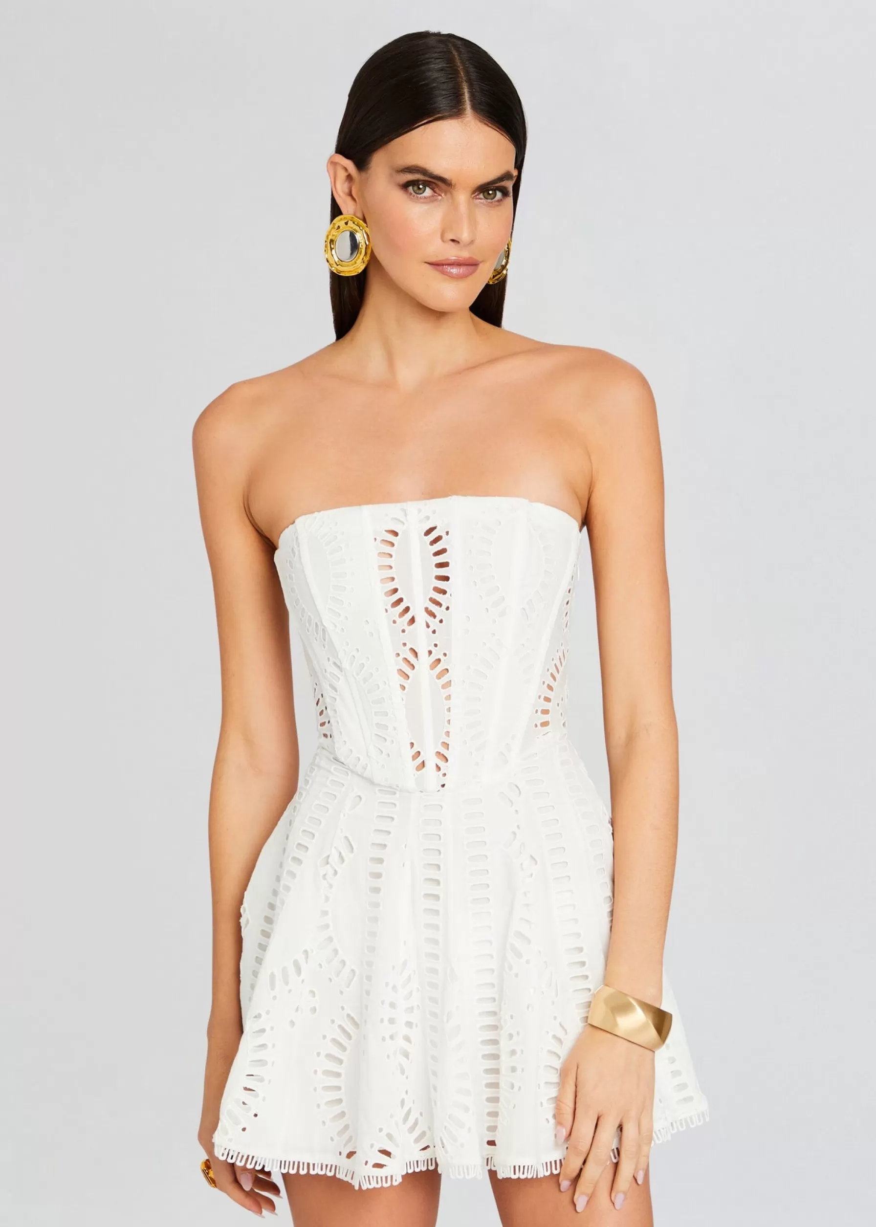 Retrofete Zannick Short Dress White Samoa Store